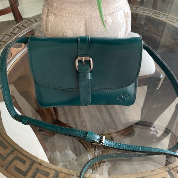 Patricia Nash Handbags - 💚💙PATRICIA NASH TORRI CONVERTIBLE LEATHER CROSSBODY BAG!💚💙